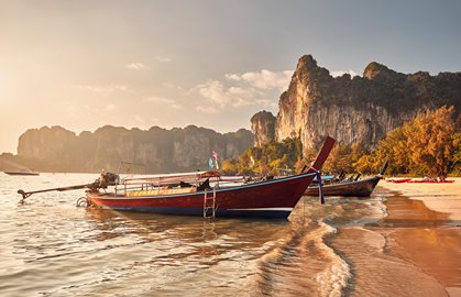 Private boat Krabi to Railay beach